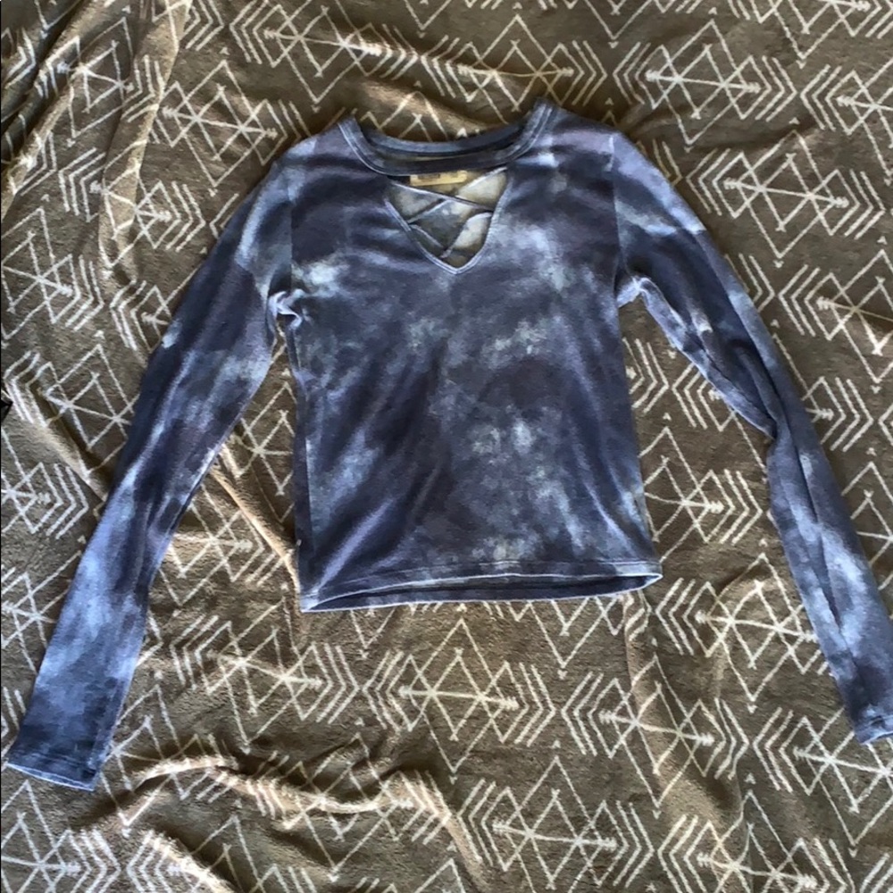 Hollister tie dye long sleeve